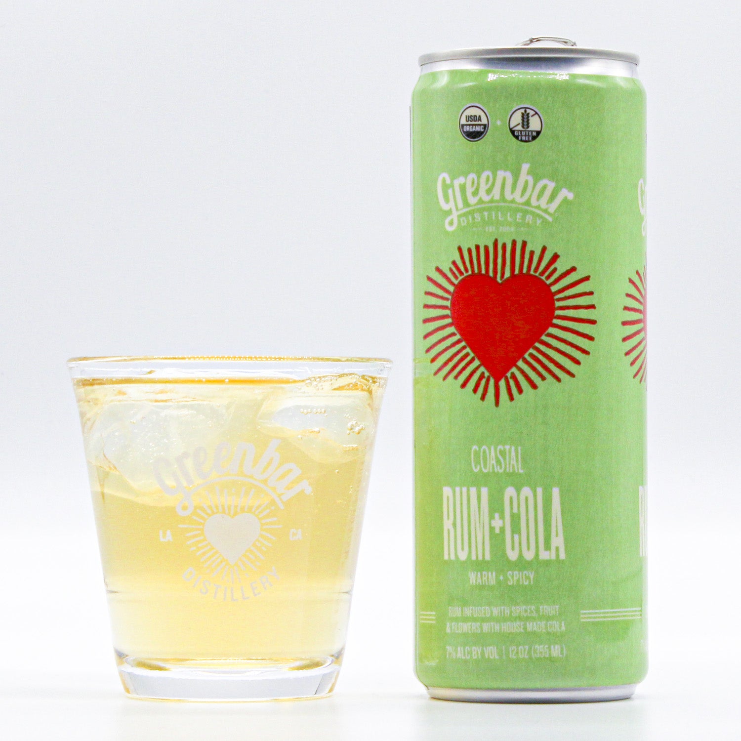 オーガニックのカクテル ラムコーラ（355ml 缶×4缶パック